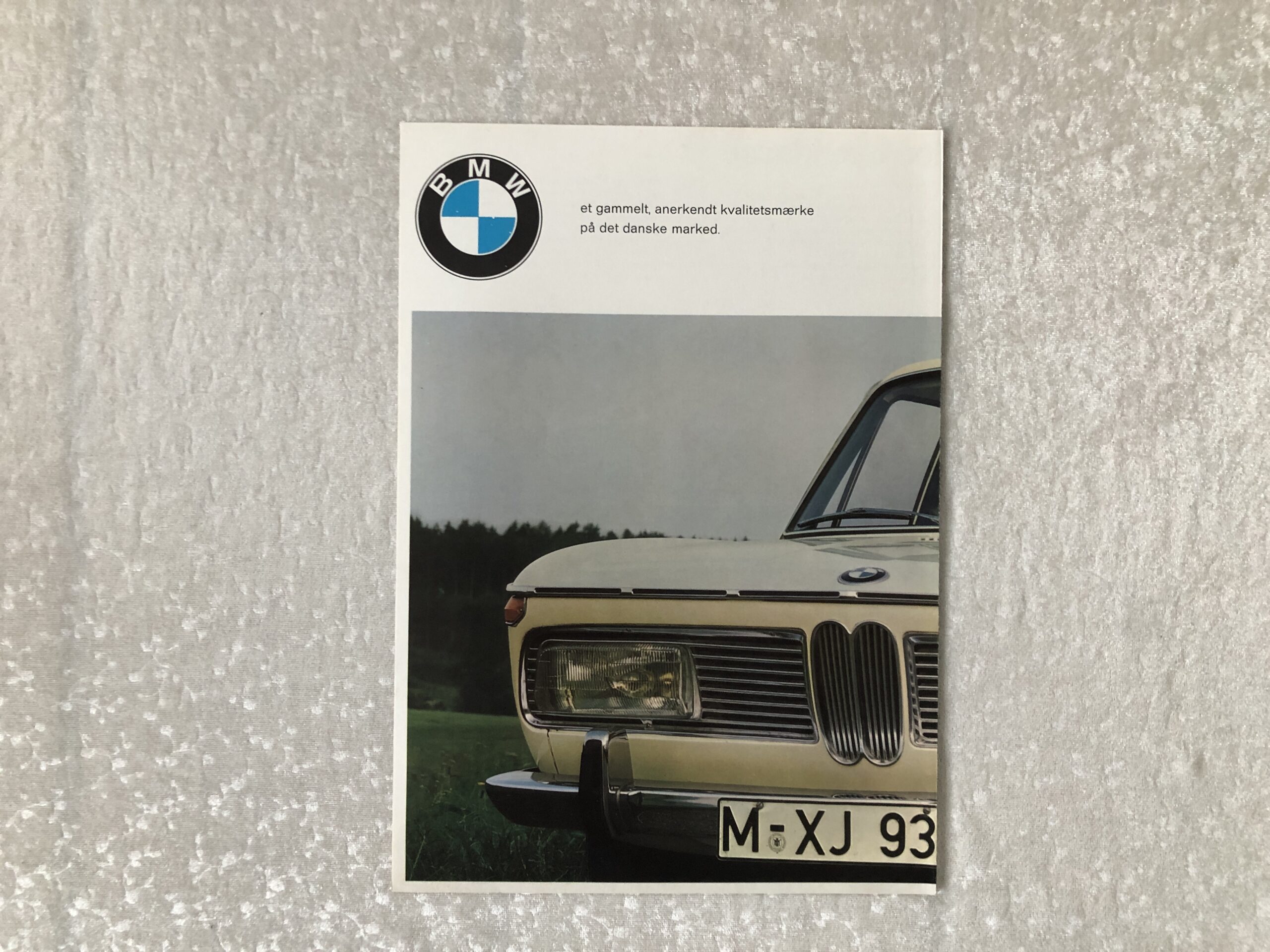 BMW 1600 1800 2000 brochure/sales brochure – TOCO