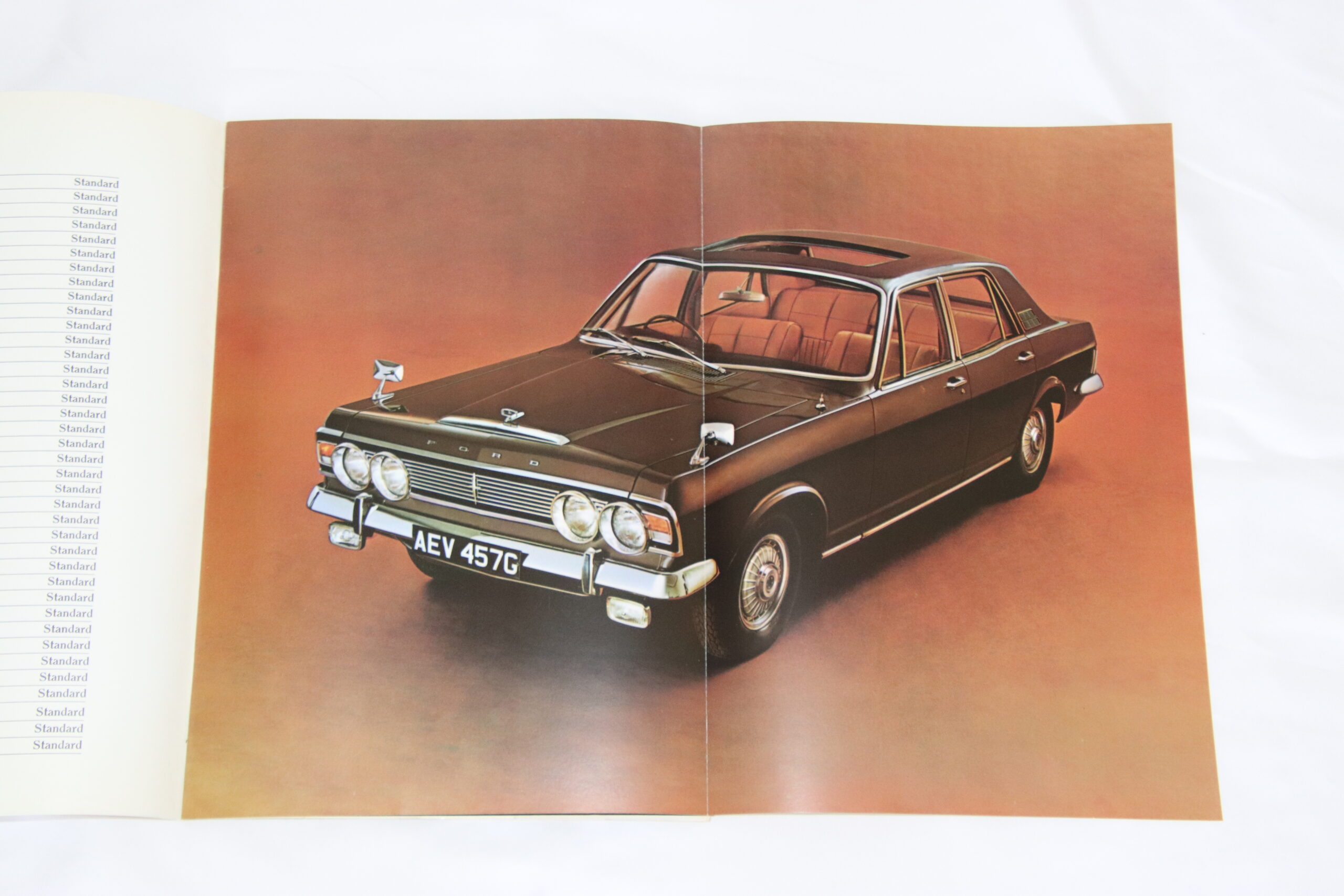 The Big Fords – Zodiac & Executive 1969 Brochure/sales Brochure – TOCO