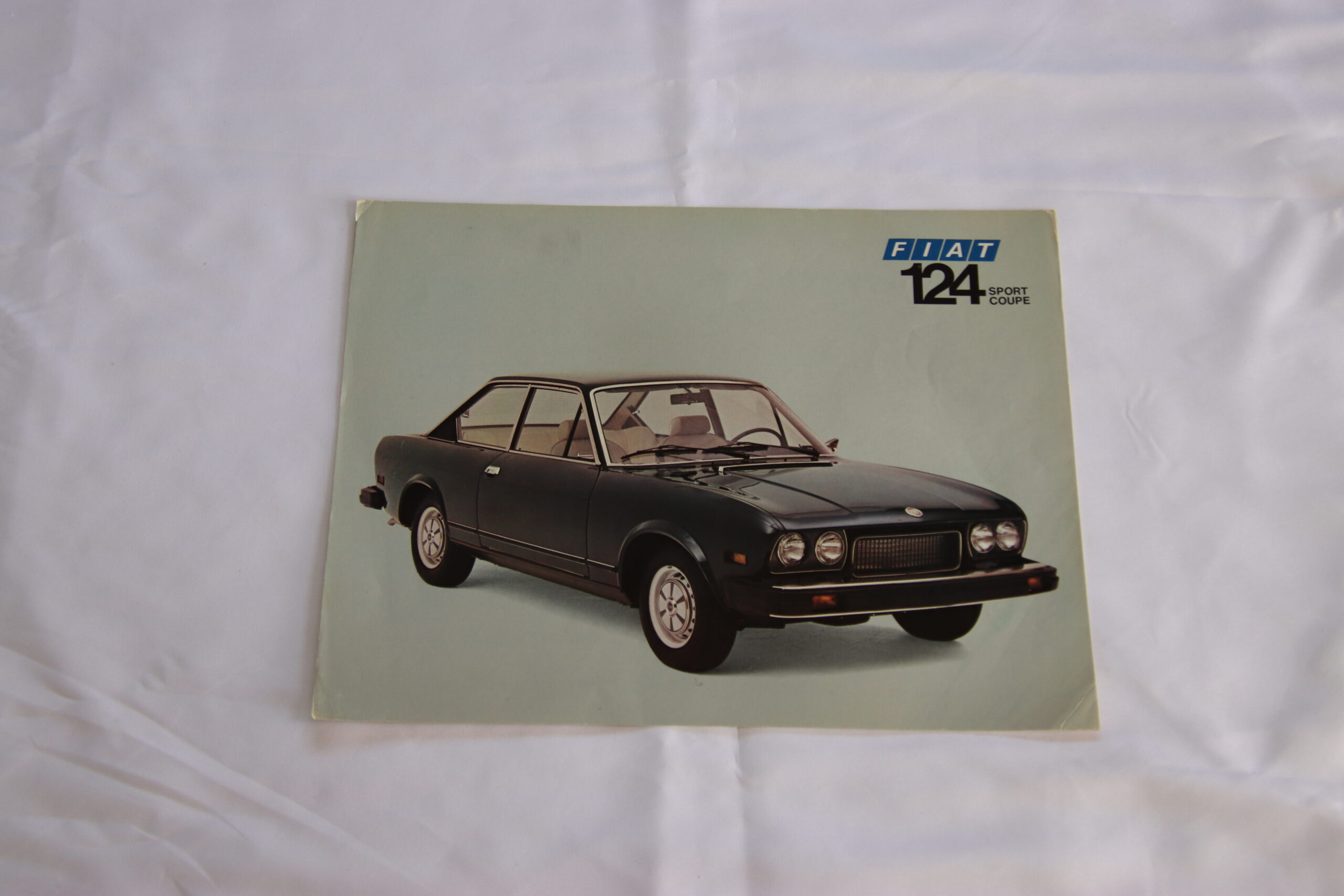 Fiat 124 Sport Coupe Brochure/sales Brochure – TOCO