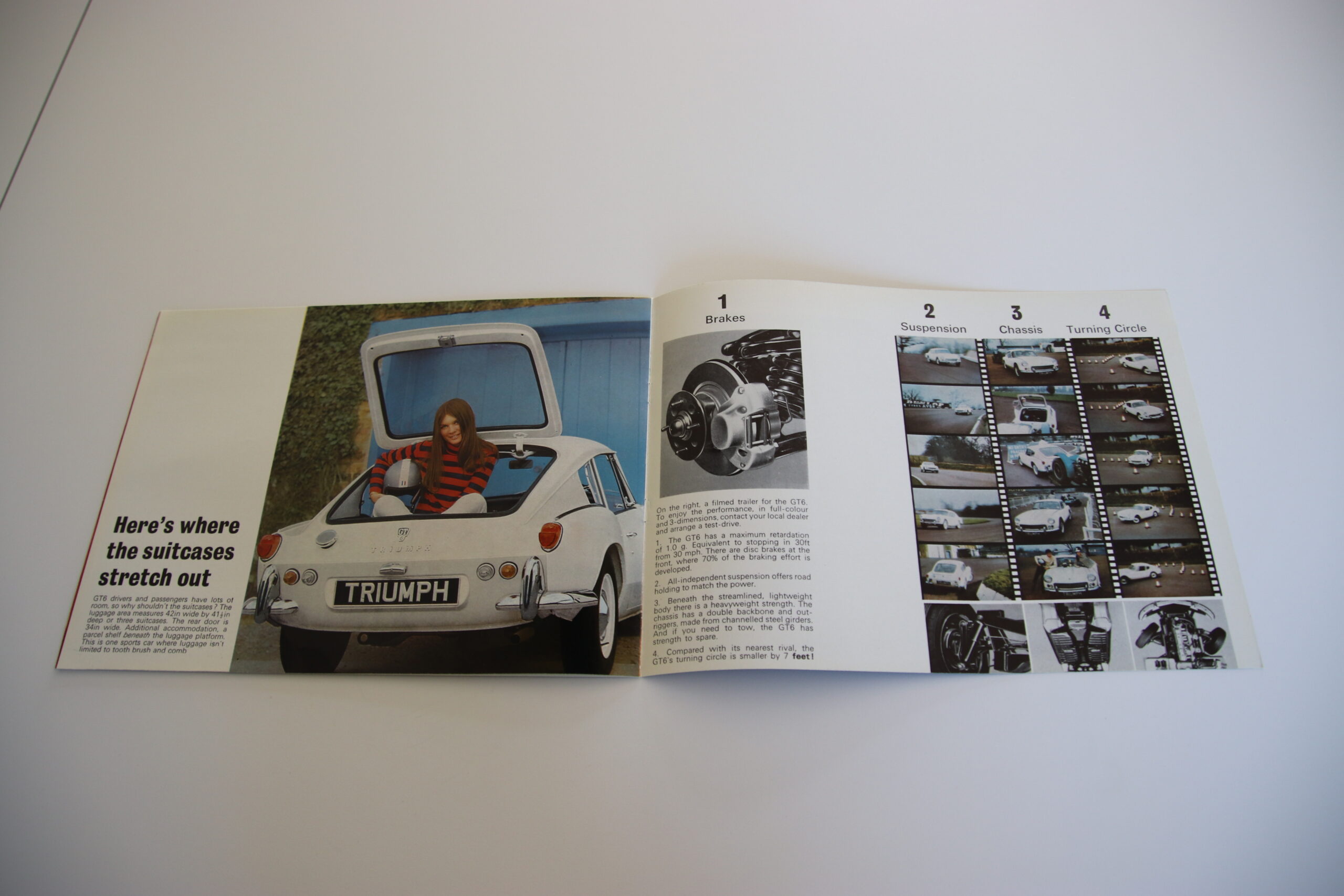 Triumph GT6 brochure/sales brochure – TOCO